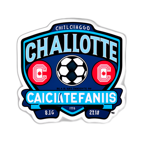 Friendly Rivalry Sticker: Charlotte vs. Chicago Soccer Fans