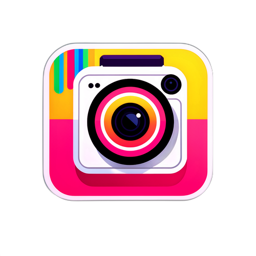 Stiker Bertema Instagram