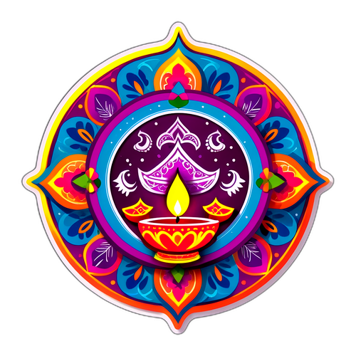 Sticker Meriah Cuti Deepavali