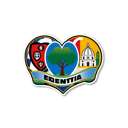 Heart of Erentia Sticker