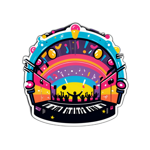 Palcoscenico di Musica Colorata