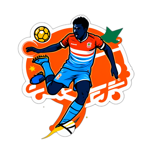 Cảnh thi đấu giữa Persija Jakarta và Persik Kediri