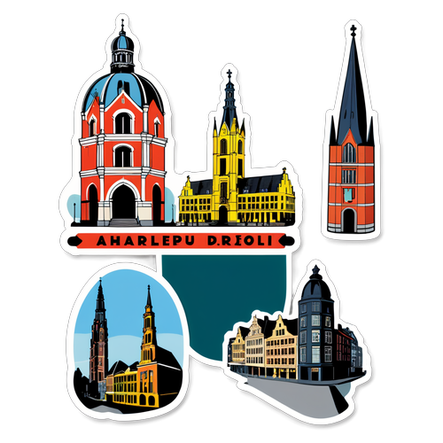 Stickers van Antwerpen – Charleroi