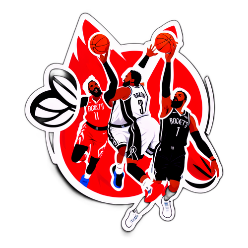 Rockets x Nets - Dinâmica em Jogo