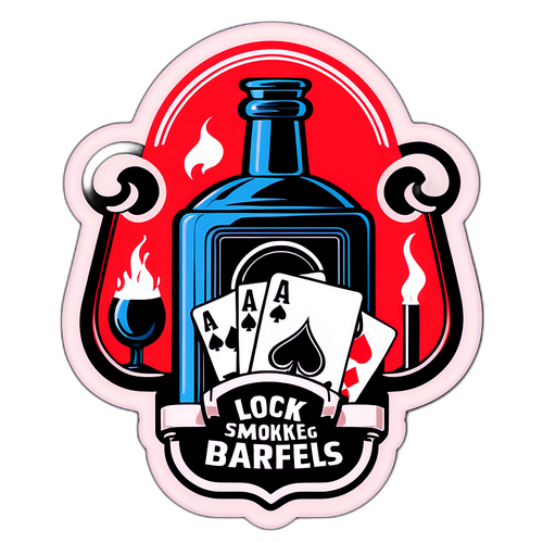 Наліпка, натхнена фільмом 'Lock, Stock and Two Smoking Barrels'