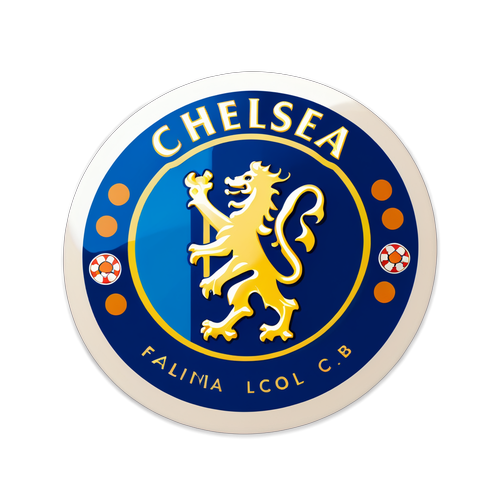 Sticker ya Alama ya Chelsea F.C.