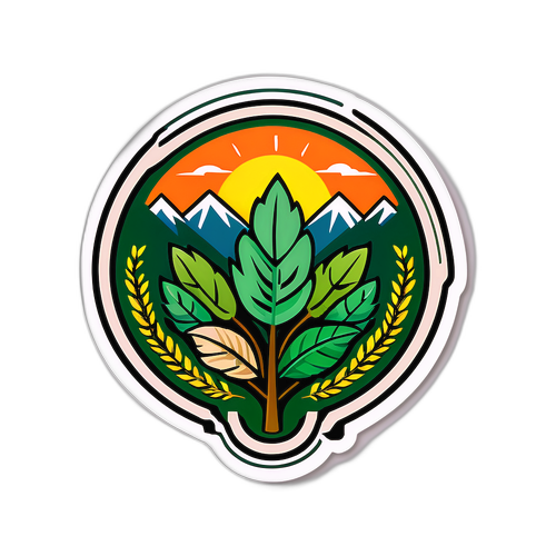 MSB Logosu ile Doğal Unsurların Birleşimi
