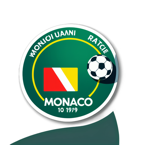 Autocollant Sportif: Match Fictionnel Monaco vs Nantes