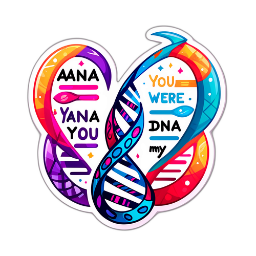 Ana, ai fost scrisă în ADN-ul meu