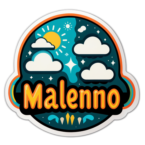 Stickers Vintage: Maltempo