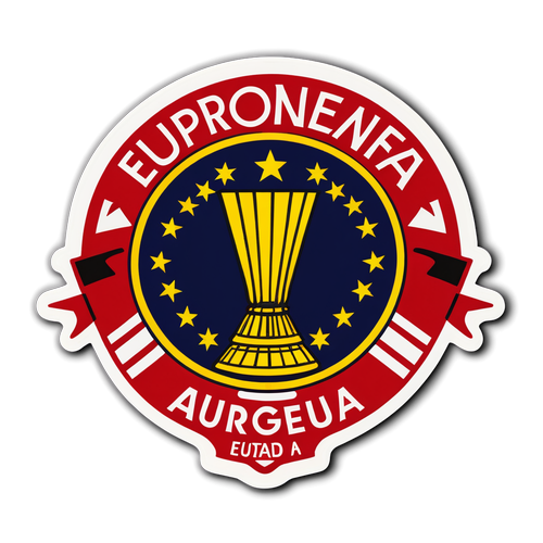 Sticker voor de Europa League