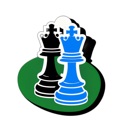 Chess Kings Sticker