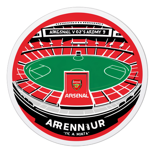 Stiker Cheeky Stadion Kosong