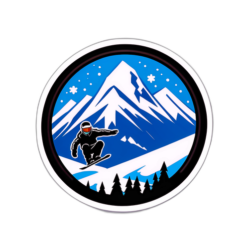 Autocollant des Jeux Olympiques d'Hiver 2026