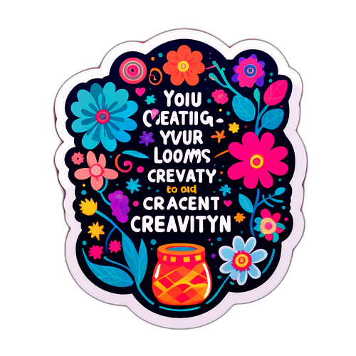 Inspirasyonal na Sticker ng Loom at Paglikha