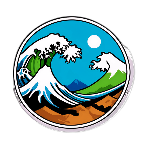 Design dello sticker Terremoto Abruzzo