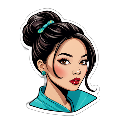 Stylish Mascha Vang Klistermærke