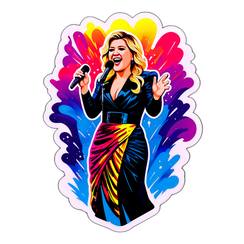Sticker van Kelly Clarkson