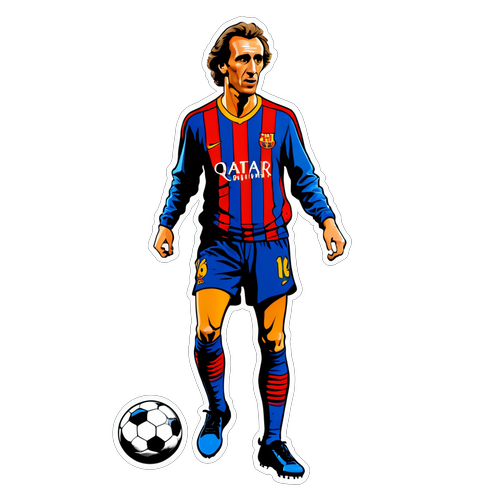 Nostalgie op de Velden: Johan Neeskens in Zijn Glorie bij FC Barcelona!