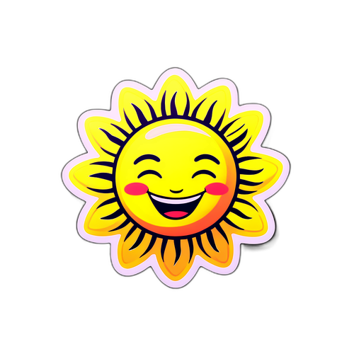 Sol Sorridente: Espalhe Luz