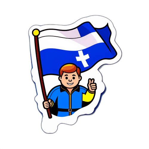 Antti Häkkänen Lippu ja Suomi Kartta