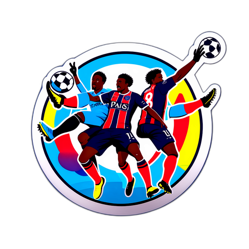 Fotbalový design s PSG a Havre