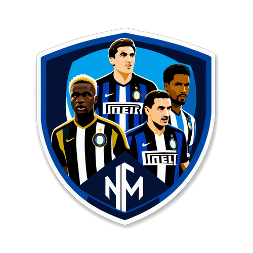 Stiker Inter Milan vs Udinese