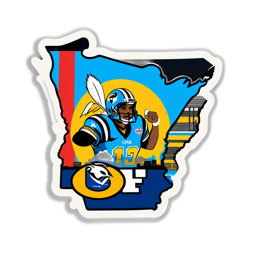 Iowa vs Missouri Game Sticker