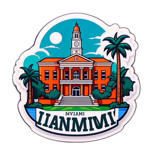 Miami University Collegiate Sticker