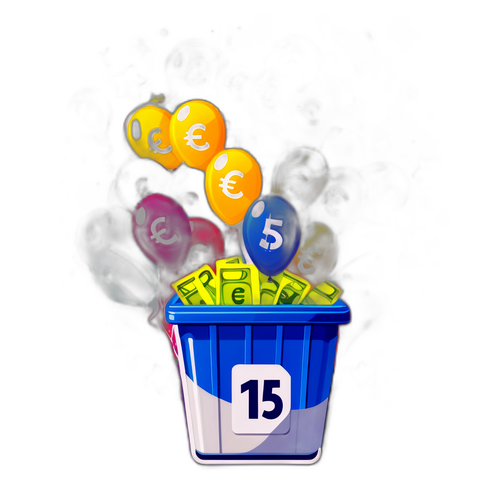 Eğlenceli Kutuda Euro Notları