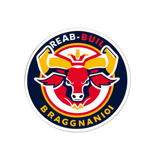 Stiker Logo Red Bull Bragantino