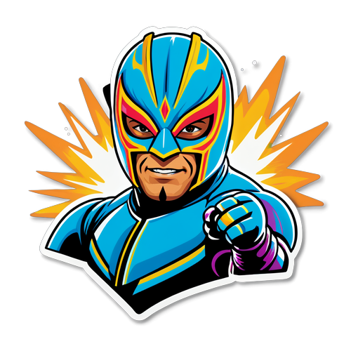 Sticker ya Rey Mysterio SR