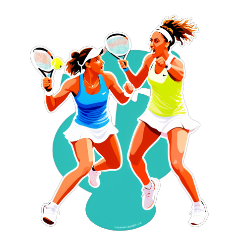 Match de Tennis Intense entre Swiatek et Madison Keys