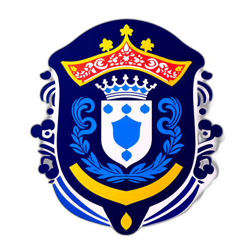 Jużna naklejka z logo FC Porto