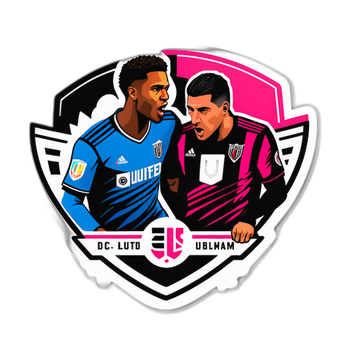 Sticker trận đấu giữa DC United và Inter Miami