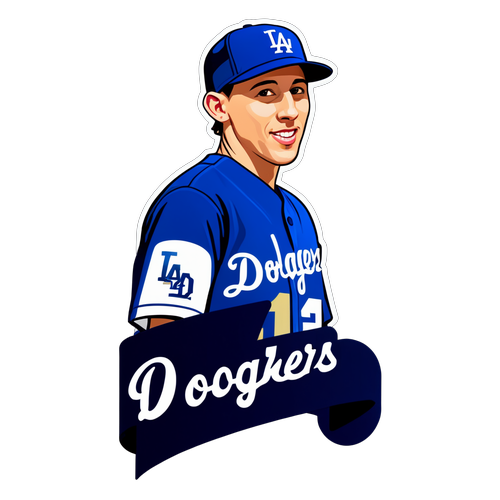 Dodgers Star - Blake Snell Sticker