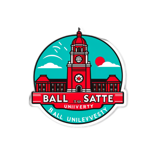 Welcome to Ball State University Sticker