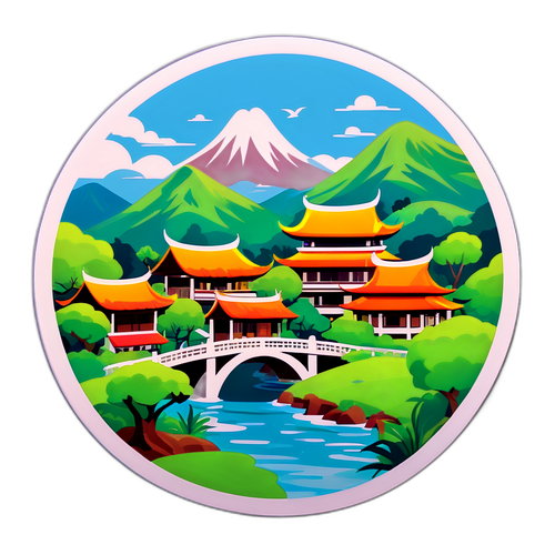 Stiker Serene Parung Panjang