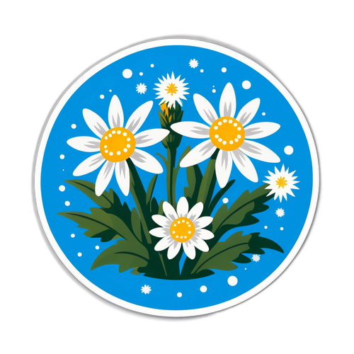 Festlig klistermærke for Bavarian Nordic