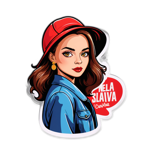 Návrh nálepky Nely Slovákové