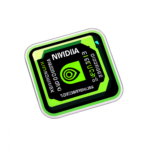 NVIDIA科技創新貼紙設計