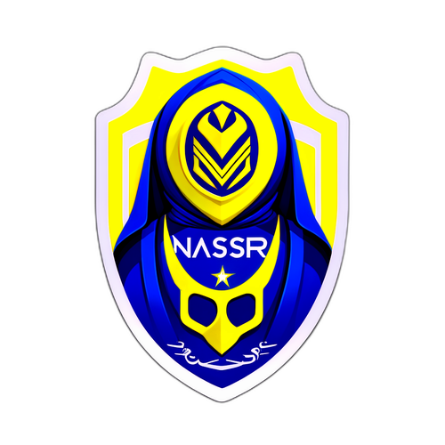 สติกเกอร์ธีมอนาคตฟุตบอลอัลนาสร์