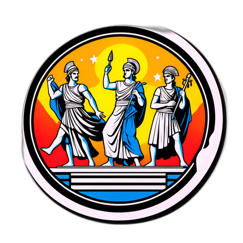 Συλλεκτικό Αυτοκόλλητο Ελληνικής Κουλτούρας