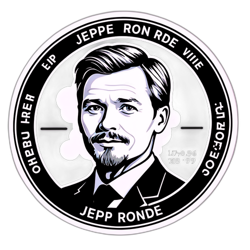 Jeppe Rønde's Livsrejse Sticker