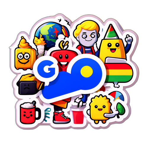 Смішні персонажі Google у повсякденних ситуаціях