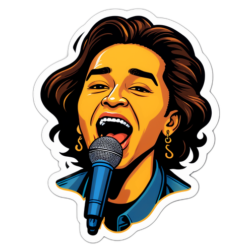 Energiával teli éneklő Tóth Gabi