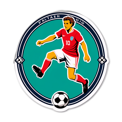Stiker Retro Sejarah Sepak Bola