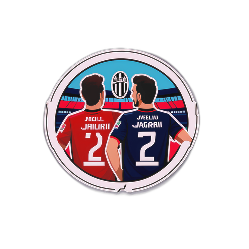 Sticker meci Cagliari vs. Juventus