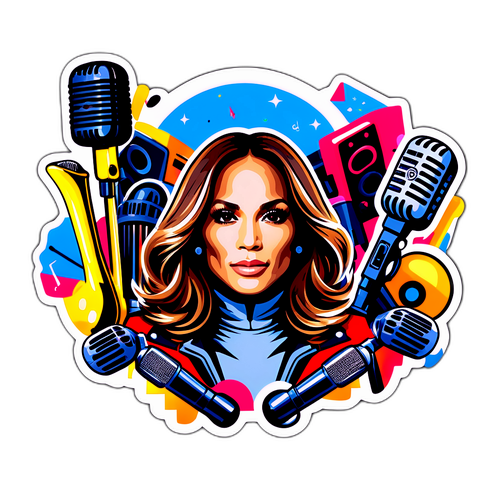 Glamouröses Porträt von Jennifer Lopez