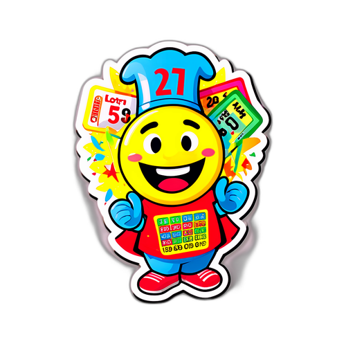 Sticker Celebrativo Lottomatica
